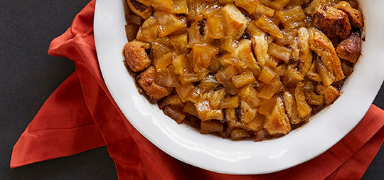 Apple Fritter Cinnamon Roll Bake
