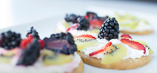 Mini Fruit Pizzas
