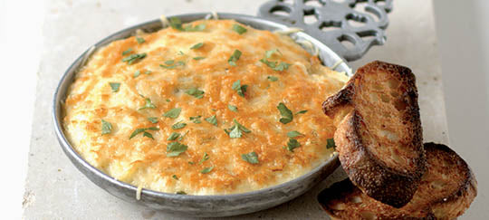 Artichoke & White Bean Spread with Crostini