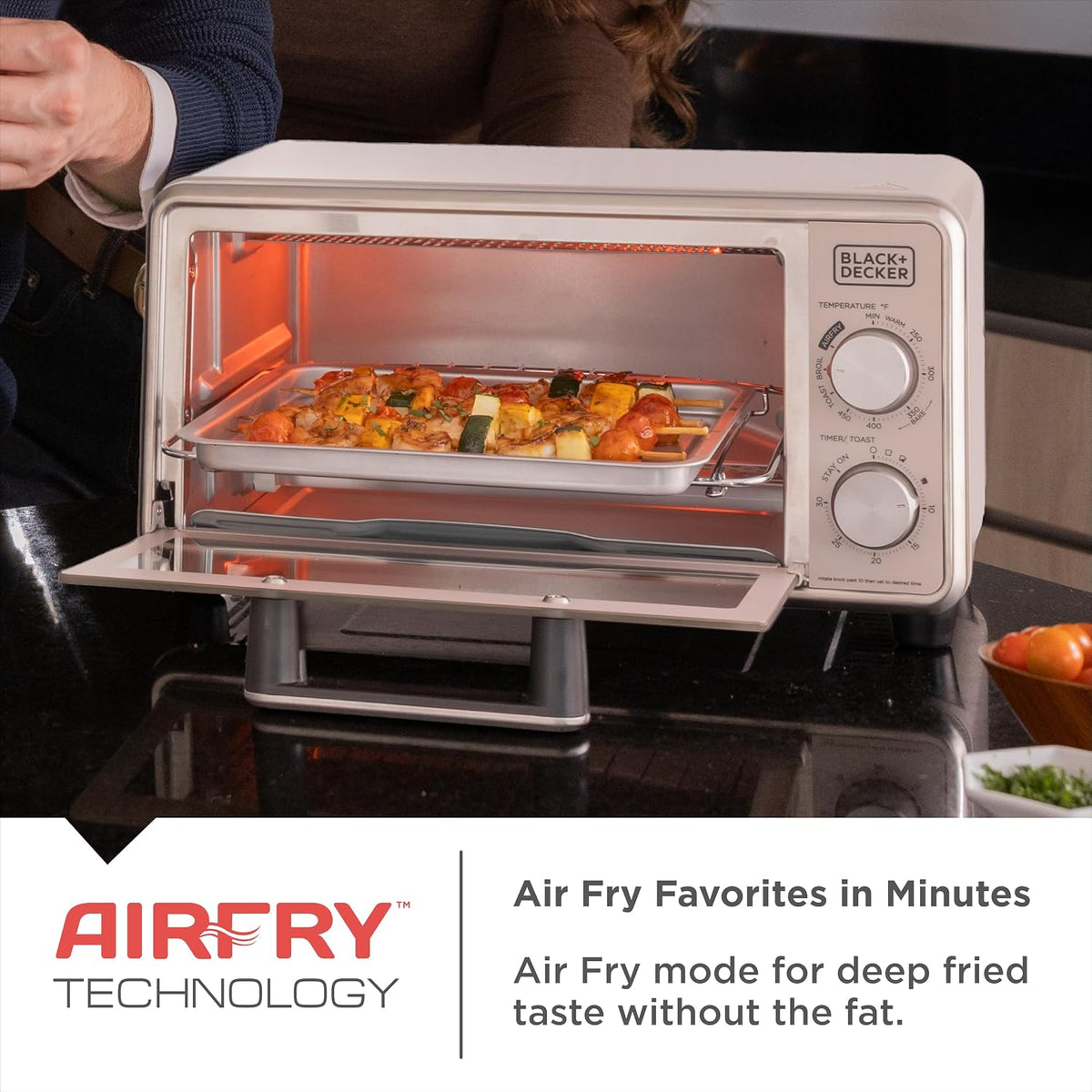 4-Slice Air Fry Toaster Oven