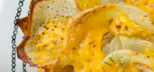 Sweet Potato Gruyere Gratin