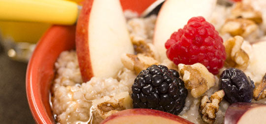 Apple Brown Sugar Steel Cut Oats
