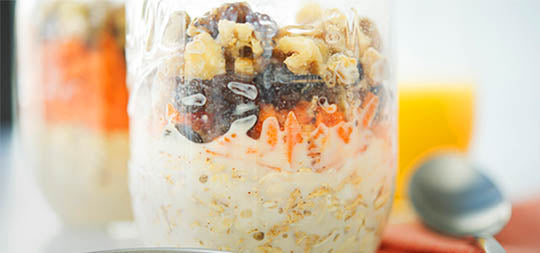 Carrot Cake Overnight Oats