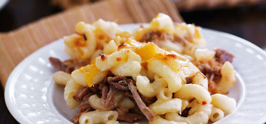 Pork Shoulder Mac and Cheese
