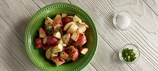 Sous Vide Parsley Potatoes