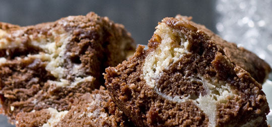 Vanilla Brownie Cake