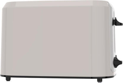 BLACK+DECKER 2-Slice Toaster with Extra-Wide Slots, Baked Stone
