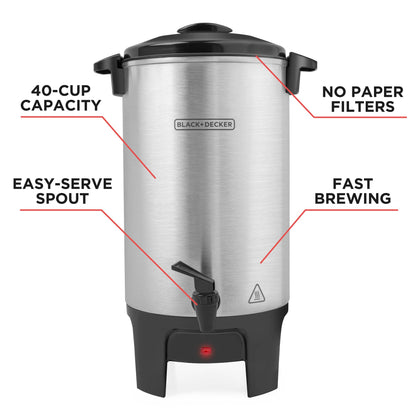 Aluminum Coffee Urn 