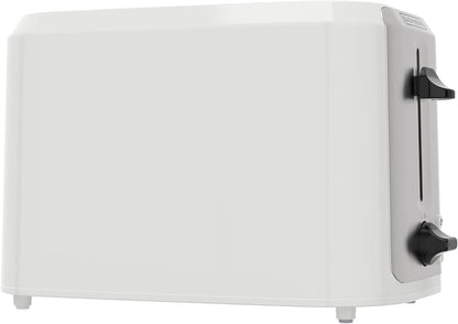 BLACK+DECKER 2-Slice Toaster, Stone Off-White
