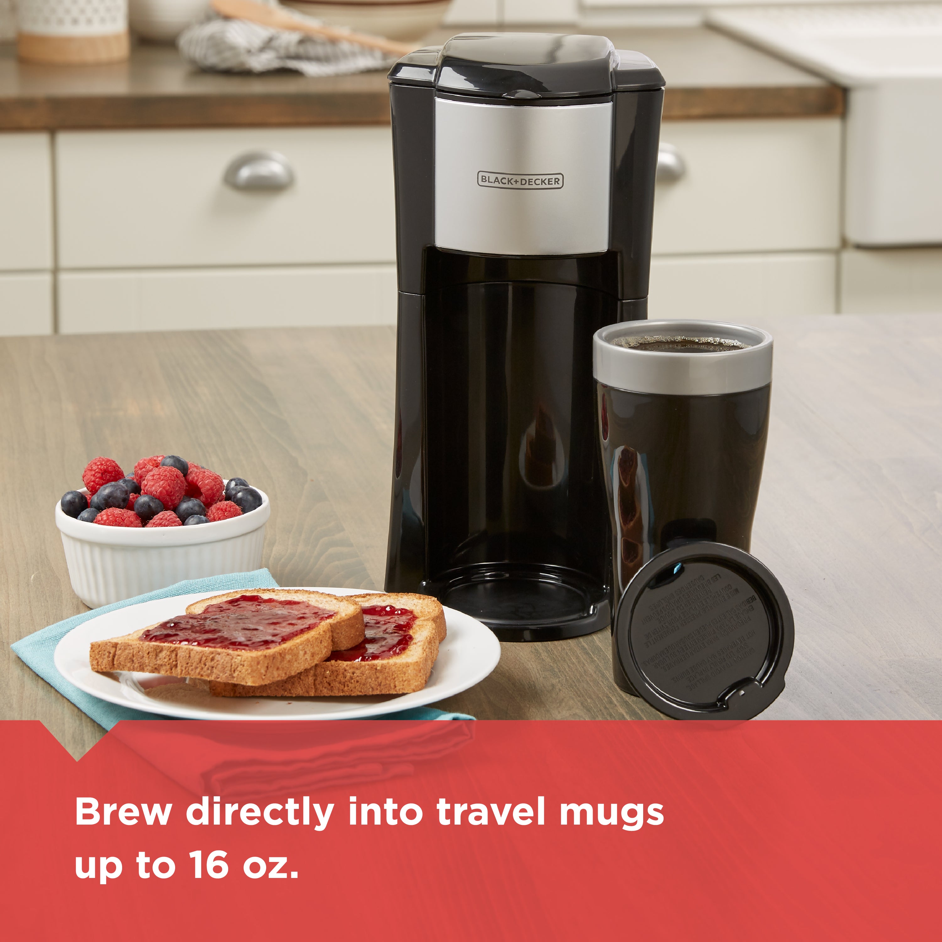 Single Serve Coffee Machine Maker – BLACK+DECKER