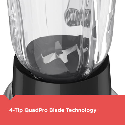 Blender with 4-Tip QuadPro Blade Technology on a white background